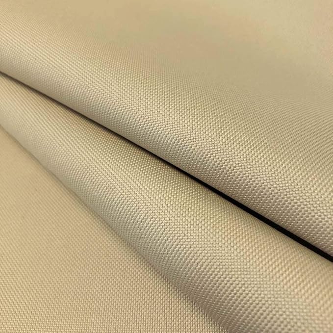 Ottertex Canvas Fabric Waterproof Outdoor 60" Wide 600 Denier Sold by The Yard (3 Yard, Beige)