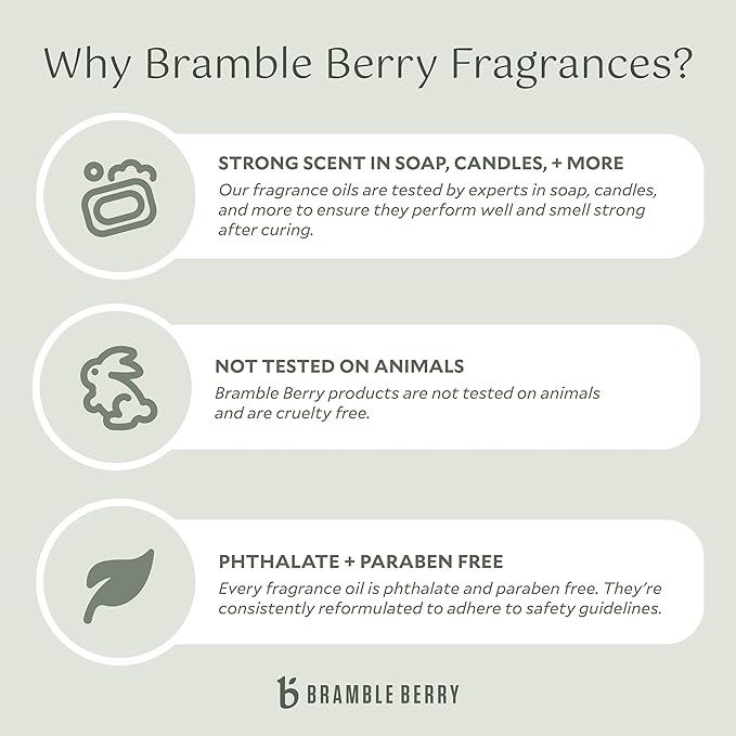 Bramble Berry Sensuous Sandalwood Fragrance Oil 2 oz | Exotic Warm Scent for Soap Making, Candles, Lotion, Bath Bombs & Perfume | Skin Safe, Vegan, Paraben & Phthalate Free, DIY Craft Essential