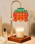 Strawberry Candle Warmer Lamp with Timer Dimmer, Adjustable Height Mothers Day Birthday Gifts for Women Mom House Warming Gifts New Home Bedroom Decor, Cute Candle Warmer Light for Jar Candles