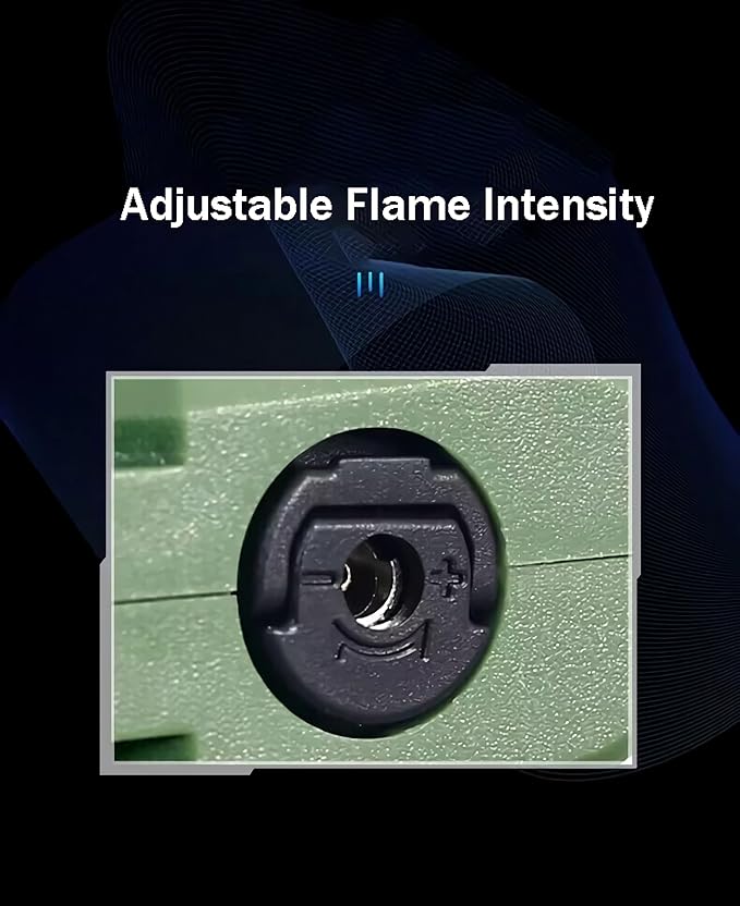 Ambrogio.L Jet Torch Lighter, Scalable Long Neck with Visible Gas Window for Kitchen Fireplace Camping Candle Grill BBQ Fireworks,Gas not Included,Camouflage