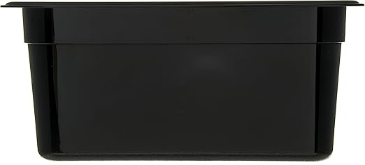 CFS 3086203 StorPlus High Heat Food Pan, 6" Deep, Third Size, Black, 1/3 Size (Pack of 6)