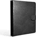 JOYCE Important Document Organizer, 14 Expandable Pockets, 13 Card Slots, Document Organizer for A4 Paper/Letterhead/Cards, with 2 Label Stickers, Suitable for Home, Office, School Use (Black)