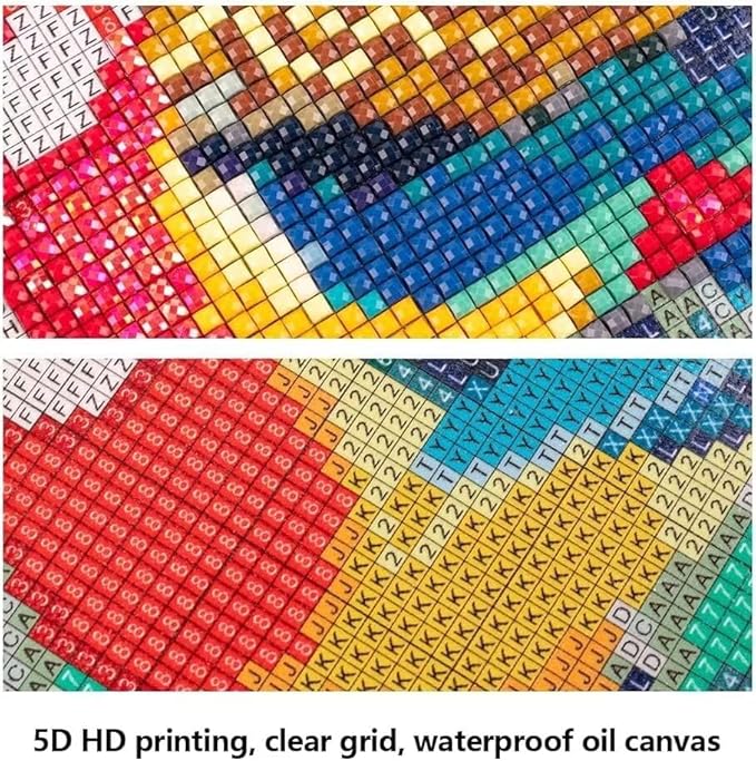 Diamond Painting Kits for Adults Parrot Diamond Painting Kits Flower 5D Full Square Drill Strass Crystal Crafts for Adults DIY Art Kit for Beginner, Home Wall Art, Gifts for Women 24x35in 3-25797Y