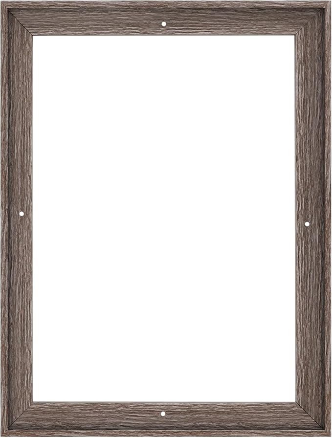 Pixy Canvas Floater Frame 12x20 for 1-1/2 (1.5) inch Deep Canvas Paintings/Canvas Prints/Wood Canvas Panels/Wall Art/Wall Decor/Home Decor/Artwork (Gray Oak, 12 x 20 inch, Portrait)