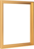 Pixy Canvas Floater Frame for Canvas Paintings, Wood Panels, Canvas Panels & Stretched Canvas Boards. Floating Frame fits 5/8", 3/4" & max 7/8" Deep Artwork (8 x 10 inch)