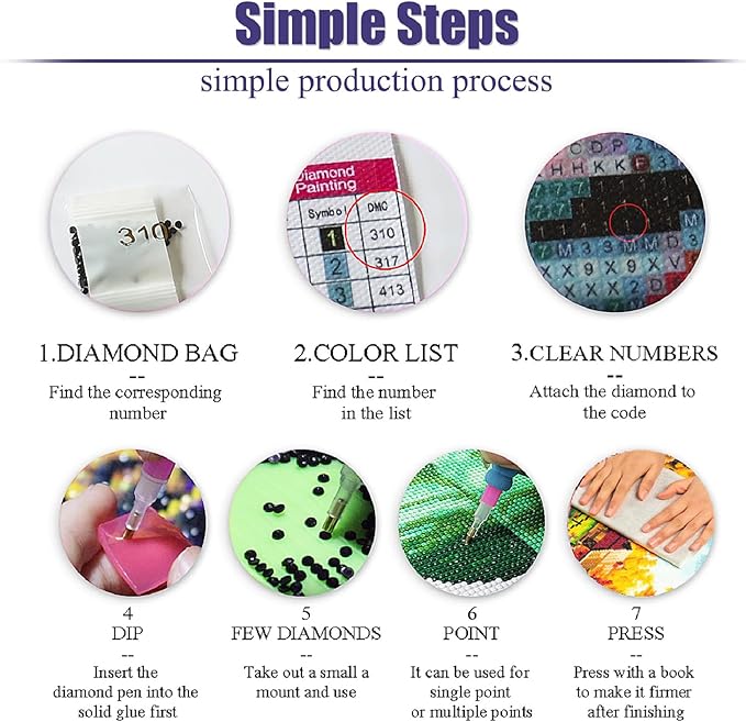 mjcakrn Christmas Diamond Art Kits for Adults, Christmas Candles Diamond Painting Kits for Adults Beginners, 5D DIY Full Drill Round Rhinestone Gem Art Crafts Paintings for Home Wall Decor 12x16 inch