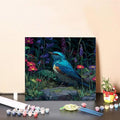 Paint by Numbers Kit for Adults Bird Paint by Numbers Flower DIY Crafts for Adults Canvas Paintings Kits, Hobbies for Women Art With Accessories for Home Wall Decor 20x20 inch Without Frame Y-9276