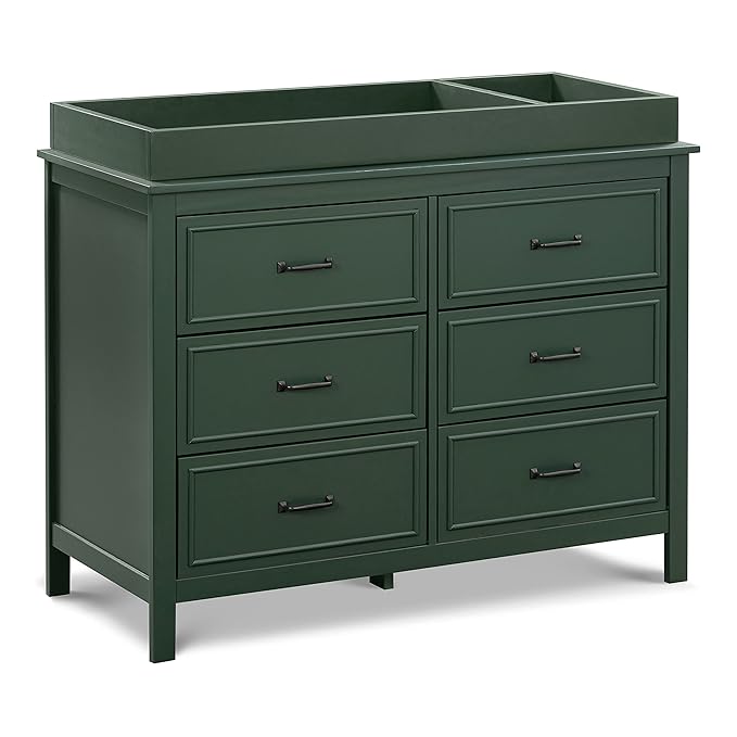 Davinci Universal Wide Removable Changing Tray (M0619) in Forest Green