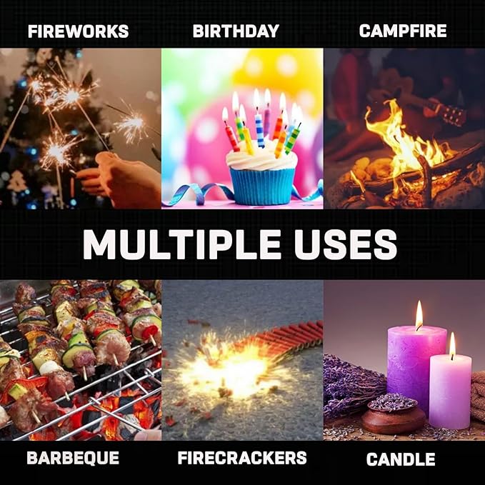 Creative Novelty Tool Shape Torch Lighter，Windproof Design Adjustable Refill Butane Lighter for Camping Grill Candles Birthday(Without Butane Gas) (07#)