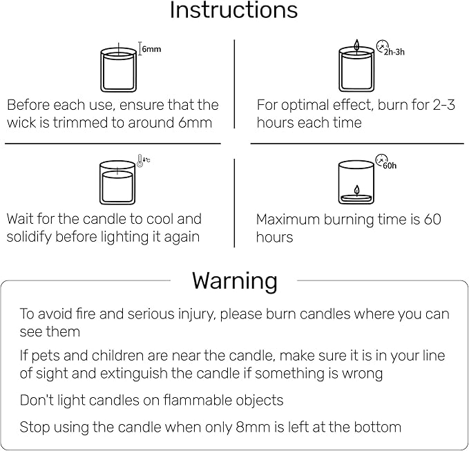 Odor Eliminating Candle, Berry Rum Scented Candle, Pet-Friendly Soy Candles for Christmas, 60 Hours, 7 oz