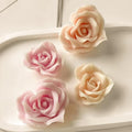 2 Pack Flower Succulent Candle Mold - Rose Heart - Resin Casting Silicone Molds for Home Decor & Candle Making Wave Spiral Mold