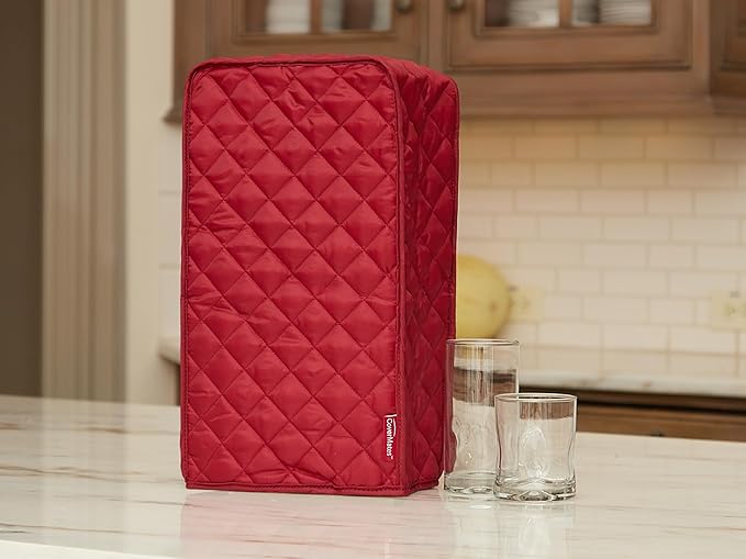 Covermates Keepsakes - Blender Cover - Dust Protection - Stain Resistant - Washable - Appliance Cover, Red