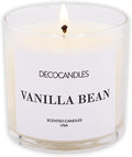 Urban Concepts by DECOCANDLES - Vanilla Bean - Highly Scented Soy Candle - Long Lasting - Hand Poured in USA (6 Oz.)