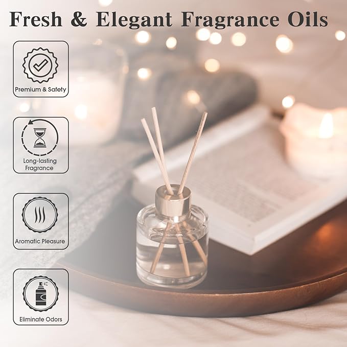 PHATOIL Golden Vintage No.1 Fragrance Oils for Aromatherapy, 3.38FL.OZ Diffuser Oils for Home, Perfect for Aromatherapy, Humidifiers, Yoga, DIY Candle and Soap Making - 100ml