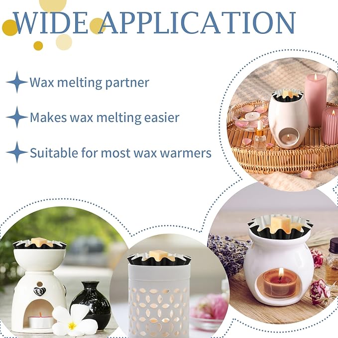 PEASUG 150 Pcs Wax Melt Liners, Wax Melt Warmer Liners, Leakproof & Reusable Wax Melt Cups for Wax Burner, Wax Melters, Candle Warmers, Scented Wax, Plug Warmers, Electric Wax Warmers