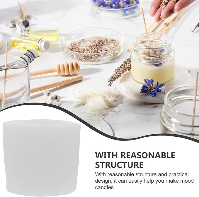 Uonlytech Silicone Candle Mold Gloves Shape DIY Candle Accessory Handmade Craft Mold for Winter Holiday Aromatherapy