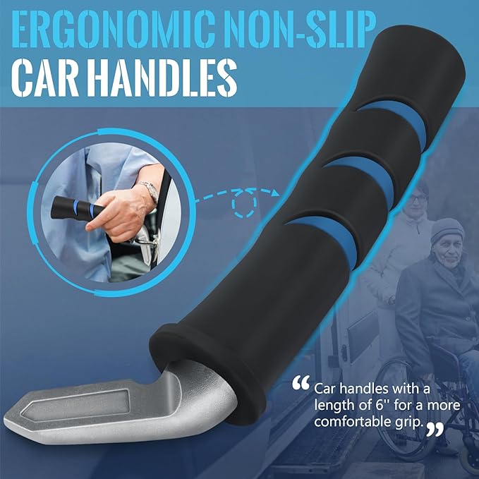 Car Door Handle for Elderly Car Handle Assist Support, Portable Auto Grab Handles for Handicap Seniors