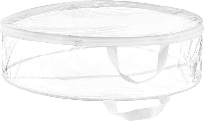 Whitmor Clear Everyday Wreath Bag