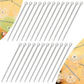 Candel Wick Holders, 4.7 Inch Wick Holders for Candle Making, 25 Pcs Metal Wick Centering Tool