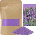 Monivi Scented Candle Sand with Wicks 3.53oz Purple Sand Candles Pearled Candle Sandwax Beads Mothers Day Gift 16 Burn Hours Refillable Candle Wax for Candle Making (Scented Lavender)