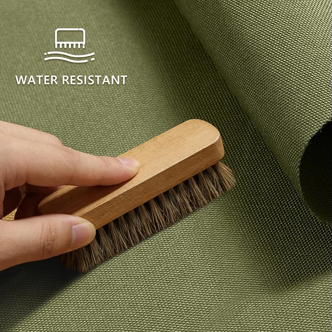 Waterproof Canvas Fabric by The Yard 58inch 600D Upholstery Material Polyester Fabric Outdoor Water Resistant Fabric for Sewing Chair Patio Cushion Purse Bag Interior, 15 Yard Olive Green
