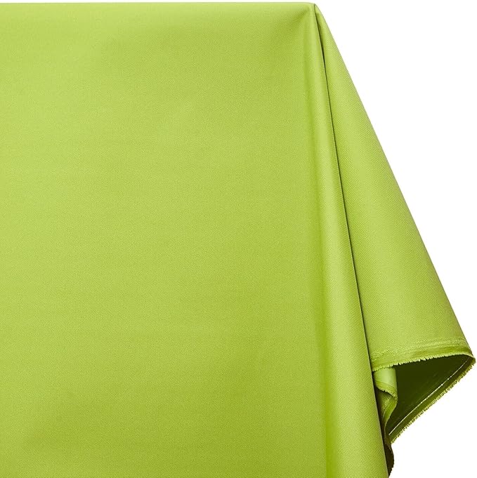 Ottertex Canvas Fabric Waterproof Outdoor 60" Wide 600 Denier Sold by The Yard (1 Yard, Lime Green)
