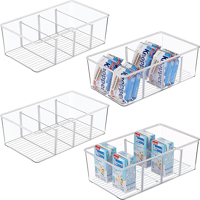 Vtopmart 24pcs Airtight Food Storage Containers with Lids and 4 Pack Pantry Organization and Storage