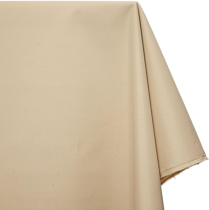 Ottertex Canvas Fabric Waterproof Outdoor 60" Wide 600 Denier Sold by The Yard (3 Yard, Beige)