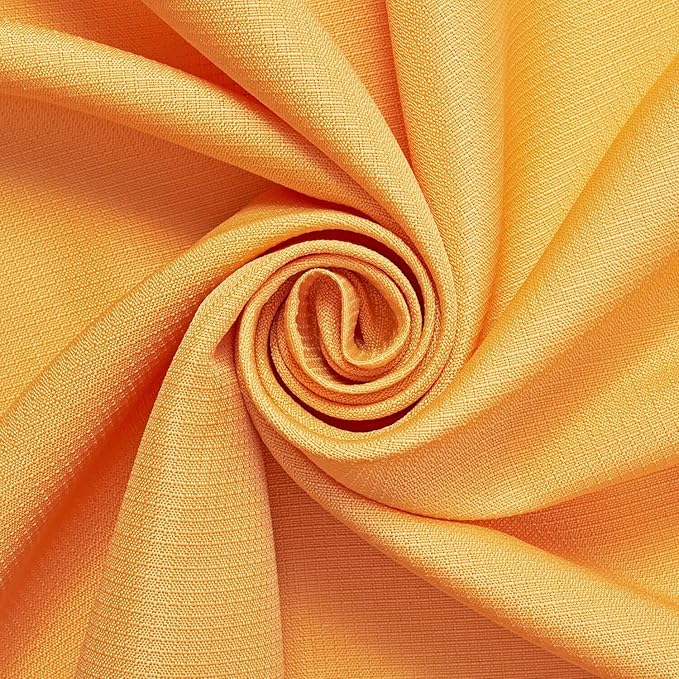 Ottertex Polyester Ripstop Fabric Water Repellent Heavy Duty Outdoor Lightweight By The Yard - Gold (5 Yards)