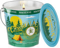 Citronella Eucalyptus Scented Candle 40 oz,Citronella Eucalyptus Candles Outdoor Indoor,Summer Candles for Outside,250 Hours Burn Time,Nature Soy Wax