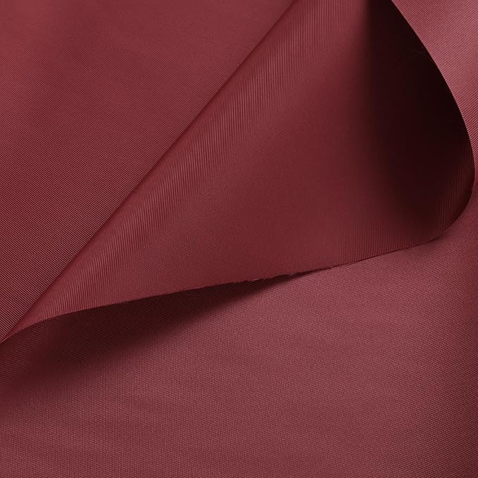 Nylon Fabric, 58" W 420D Waterproof Fabric 8 Yard Ripstop Nylon Material Outdoor Upholstery Twill Sewing Material for Patio Chair, Lining, Cushion, Purse, Tote Bag, Tent, Tarp Cover, DIY Project Red