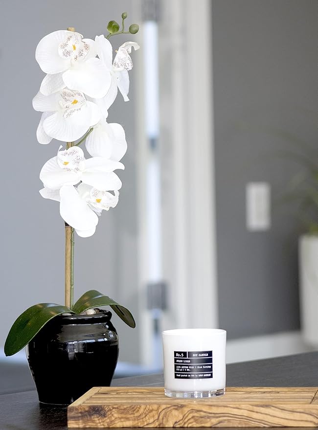 Lulu Candles | Sweet Pea, Jasmine & Apple | Luxury Scented Soy Jar Candle | Hand Poured in The USA | Highly Scented & Long Lasting- 9 Oz.