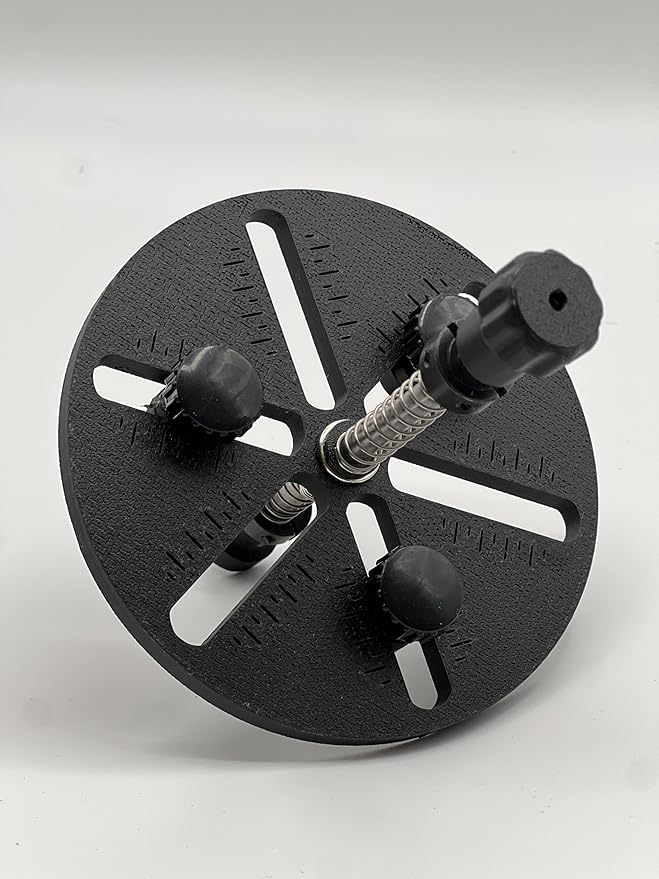 Wick Centering Tool – Adjustable Wick Holder for Candle Making – New and Improved -Heavy-Duty, Fits Most Jars – 1, 2, 3 Wick Options. (1 Wick)