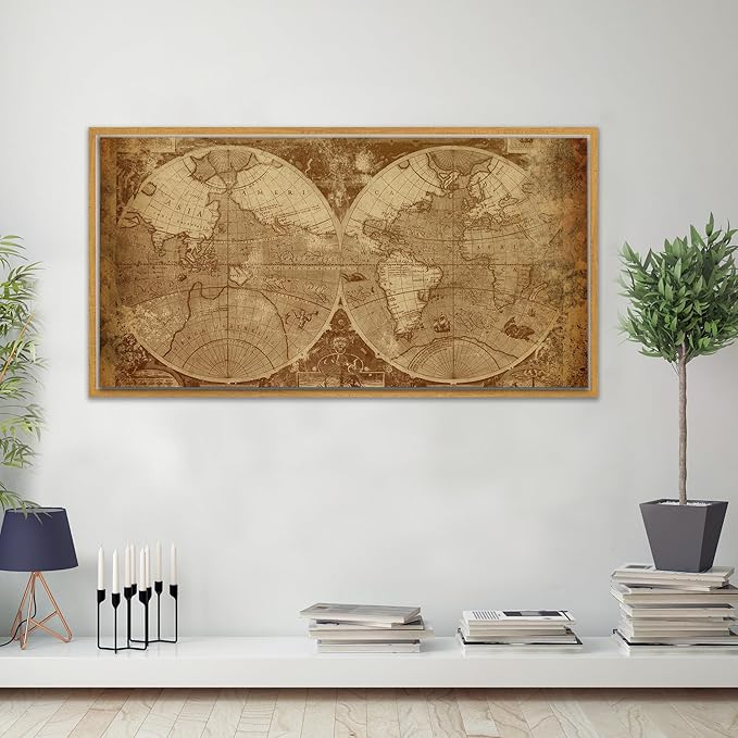 Pixy Canvas Floater Frame 24x28 for 1-1/2 (1.5) inch Deep Canvas Paintings/Canvas Prints/Wood Canvas Panels/Wall Art/Wall Decor/Home Decor/Artwork (Natural Oak, 24 x 28 inch, Landscape)