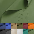 Nylon Fabric, 58" W 420D Waterproof Fabric 5 Yard Ripstop Nylon Material Outdoor Upholstery Twill Sewing Material for Patio Chair, Cushion, Purse, Tote Bag, Tent, Tarp Cover, DIY Project Retro Green