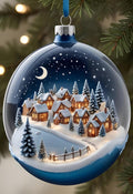 QZOTRXI Christmas Diamond Painting Kits for Adults DIY, 5D Christmas Glass Ball Diamond Art for Beginners,Round Full Drill Paintings with Diamonds Gem Art for Home Wall Decor 12x16 Inch