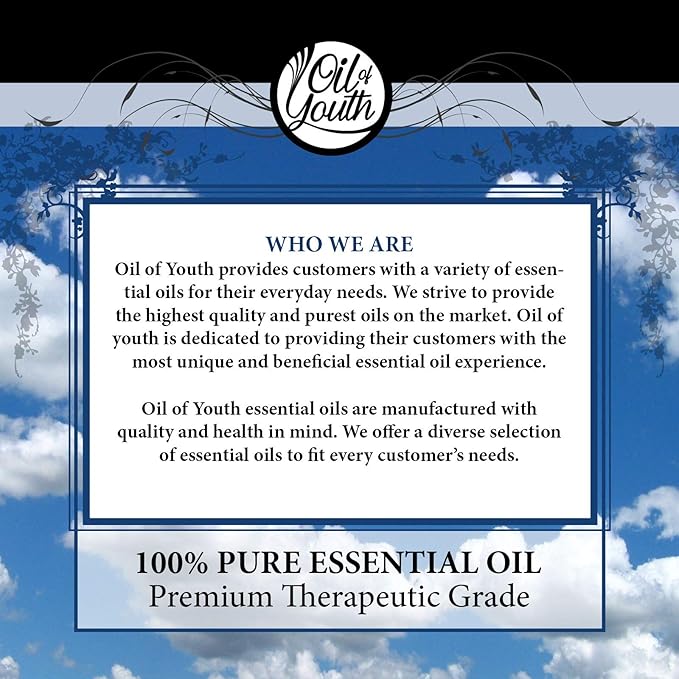 Oil of Youth Vanilla Essential Oil Pure Therapeutic Grade for Diffuser, Aromatherapy, Sleep & Skin Therapy – (16oz Bulk)