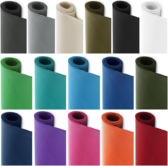1200D Thicken Waterproof Canvas Fabric by The Yard 58" W Water-Resistant Polyester Fabric Heavy Duty Outdoor Upholstery Material for Chair Patio Cushion Furniture Cover Sewing DIY, 10 Yards Orange