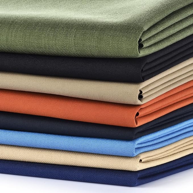 Waterproof Canvas Fabric - 58" Wide 1000D Upholstery Polyester Material - Durable Indoor Outdoor Water Resistant Fabric for Furniture Cover Cushion Home Awning Tent (Light Blue, 1 Yard)