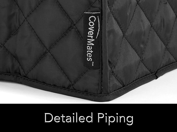 Covermates Keepsakes - Slow Cooker Cover - Dust Protection - Stain Resistant - Washable - Appliance Cover, Black