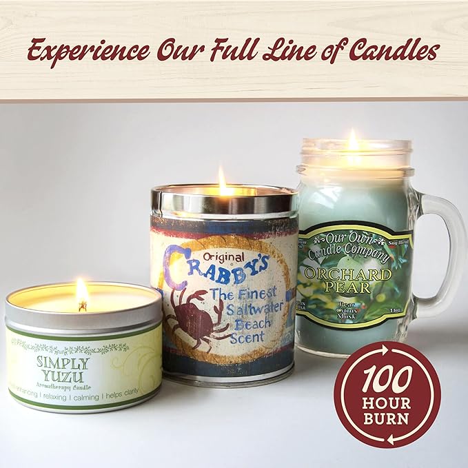 Our Own Candle Company Smell My Nuts Scented 13 oz Mason Jar Candle - Made in The USA