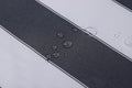 Stripe Canvas Awning Fabric Waterproof Outdoor Fabric 60" Black/White (1 Yard)