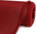 OTOEZ 600D Waterproof Canvas Fabric by The Yard, Fade & UV Resistant Outdoor Upholstery Material 58" W Water Resistant Cordura Polyester Fabric for Marine Boat Awning Tent Chairs DIY, 15 Yards Red