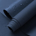 ANMINY 100% Waterproof Outdoor Fabric 3 Yards, 58" W 600D Marine Canvas Fabric with PVC Backing, Ripstop Upholstery Material by The Yard for Furniture Boat Covers Tent Awning, Blue