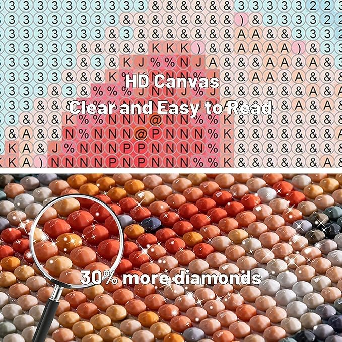 VIGEGU Christmas Diamond Art Kits for Adults - Cardinal Birds Diamond Painting Kits for Adults,Winter 5D DIY Full Round Drill Paint with Diamonds Dots Gem Art Crafts Kits for Home Decor 12x12 in