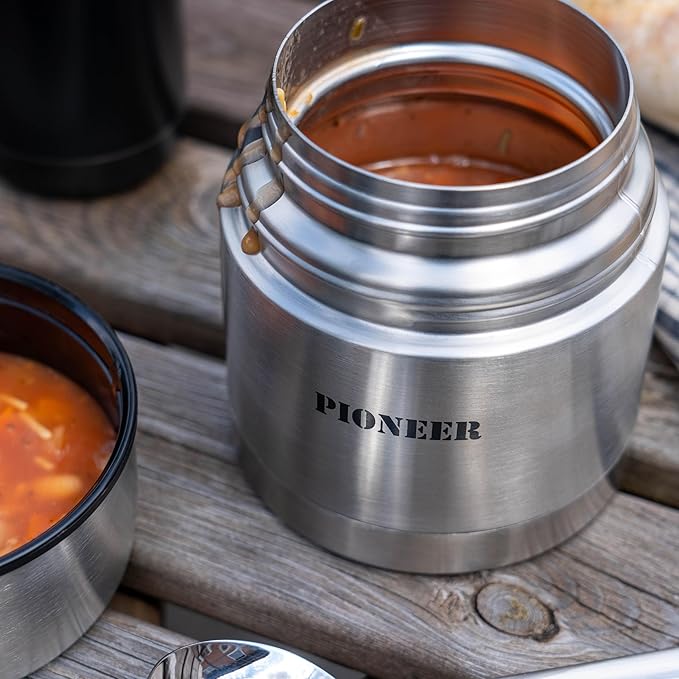 Pioneer HTH500 Insulated Box, 18/10 Stainless Steel, 0.5 L