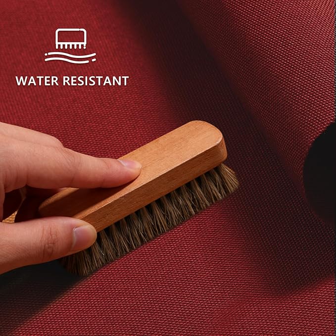 Waterproof Canvas Fabric by The Yard 58inch 600D Upholstery Material Polyester Fabric Outdoor Water Resistant Fabric for Sewing Chair Patio Cushion Purse Bag Interior, 12 Yard Red
