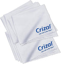 Crizal Eyeglass Cleaning Cloths – 8 Pack Premium Microfiber – Designed & Tested for AR-Coated Lenses – Trusted by Optical Professionals