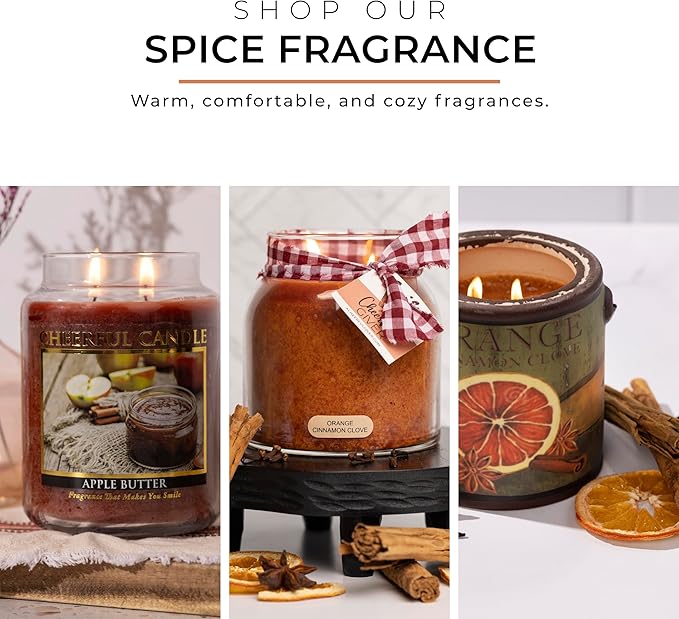 A Cheerful Giver — Farm House Memories - 34oz Papa Scented Candle Jar with Lid - Keepers of the Light - 155 Hours of Burn Time, Gift for Women, Red