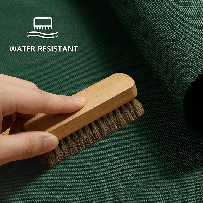 Waterproof Canvas Fabric by The Yard 58inch 600D Upholstery Material Polyester Fabric Outdoor Water Resistant Fabric for Sewing Chair Patio Cushion Purse Bag Interior, 8 Yard Green